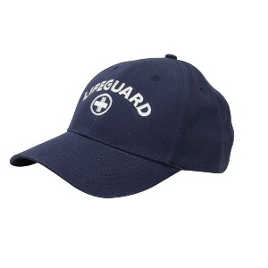 Kemp Low-Profile Trucker Hat Lifeguard Cap - Fitted Sun Hat with 6 Panels & Sewn Eyelets - Adjustable Hook and Loop Strap - 1 of 1