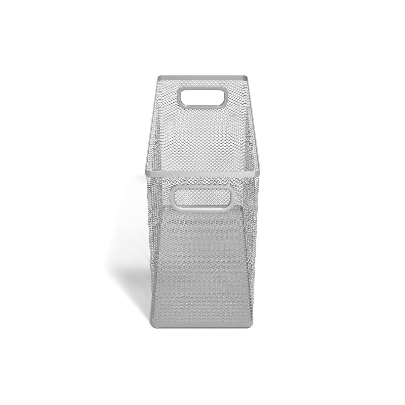 MyOfficeInnovations Wire Mesh File Organizer Silver (TR57551) 24402455, 3 of 5