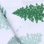 green trees