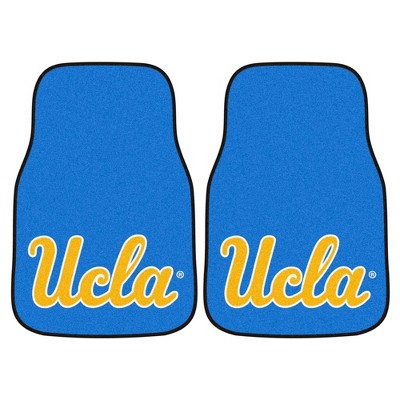 NCAA University of UCLA Bruins Carpet Car Mat Set - 2pc