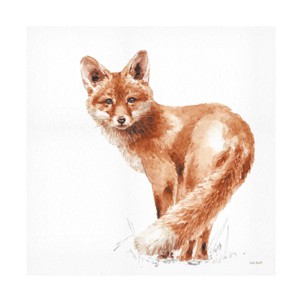 18" x 18" Lisa Audit 'Forest Friends XI' Unframed Wall Canvas - Trademark Fine Art: Modern Animal-Themed Decor - 1 of 4