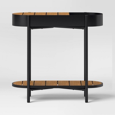 Planter Stands Steel Outdoor Black 1.167'x2.667'x2.5' - Room Essentials™