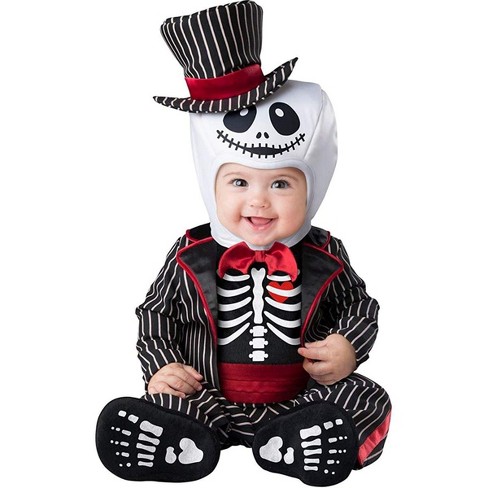 Incharacter Lil Skeleton Infant Costume Medium 12 18m Target