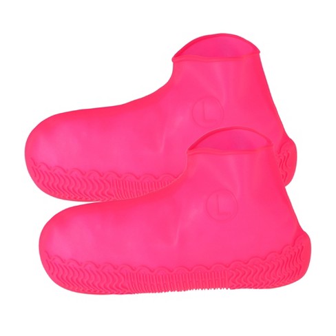 Unique Bargains Unisex Silicone Shoes Covers Rain Boots Reusable Rain Shoe  Covers Non-slip 1 Pair : Target