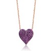 Guili Enchanted Teens Heart Necklace - Charming Heart Design with Modern Elegance, Perfect for Teens Seeking a Stylish and Timeless Accessory - 2 of 3