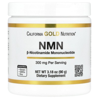 California Gold Nutrition NMN Powder, 3.18 oz (90 g)