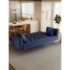 Mocamel 71-Inch Versatile Love Seat Sofa: Retro American Style for Compact Living Rooms, Bedrooms & Offices - 4 of 4