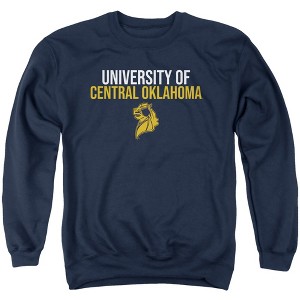 University of Central Oklahoma Official Stacked Adult Crewneck Sweatshirt - 1 of 4