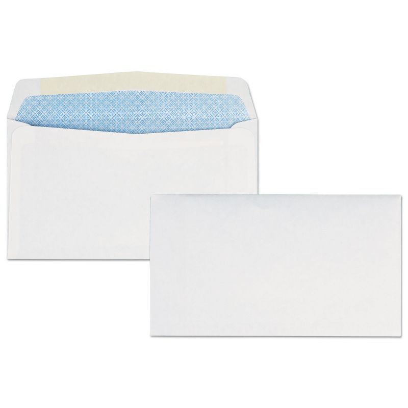Quality Park Security Tinted Business Envelope #6 3/4 3 5/8 x 6 1/2 White 500/Box 10412, 4 of 5