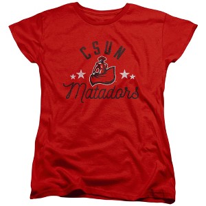 Women's California State Univeristy Northridge Matadors T-Shirt - 1 of 4