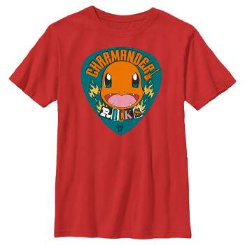 Boy's Pokemon Charmander Rocks T-Shirt