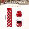 Unique Bargains Aluminum Alloy Anti-Skid BMX Mountain Cycling Fit 3/8 Inch Axles Rear Stunt Bike Pegs 4 Pcs - 2 of 3