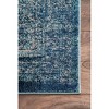 Nuloom Moriah Oriental/Persian 2x8 Runner Rug for Living Room Bedroom Dining Room Entryway Hallway Kitchen, Blue/Beige - 3 of 4