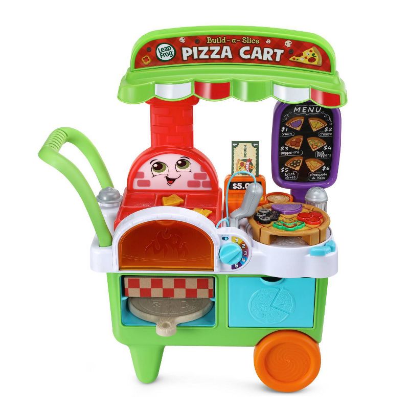 LeapFrog Build-A-Slice Pizza Cart, 6 of 12