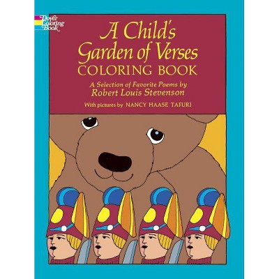 A Child's Garden of Verses Coloring Book - (Dover Classic Stories Coloring Book) by  Robert Louis Stevenson (Paperback)