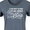 Women's - Instant Message - It's All About The Lamb Graphic T-shirt Dress - 2 of 4