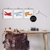 Stupell Industries Triple Colorful Airplanes Drawing, 12" x 12" - 3 of 4