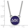 Black Bow Jewelry Sterling Silver Delta Phi Epsilon Greek Life Necklace 18 Inch - 2 of 4