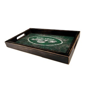 NFL New York Jets Distressed tray - 1 of 3