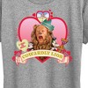 Women's - Wizard of Oz - Cowardly Lion Heart Short Sleeve Graphic T-Shirt - 2 of 4