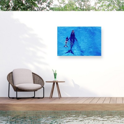 Trademark Fine Art - Melloi Art Prints Melesan  Discover the world Matted Framed Art