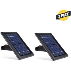 Solar Panel Compatible With Arlo Pro Arlo Pro 2 Arlo Go Arlo Light Power Your Arlo Outdoor Camera Continuously With Our New Solar Charging Device By Wasserstein Black Amazon Ca Camera