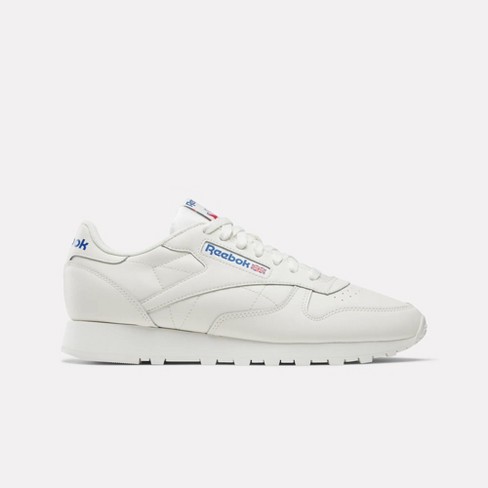 Reebok Classic Leather Shoes M 3.5 W 5 Chalk Vector Blue Vector Red