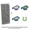 Big Dot of Happiness Kentucky Horse Derby - Paper Straw Decor - Horse Race Party Striped Decorative Straws - Set of 24 - 3 of 4