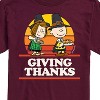 Men's - Peanuts - Thanksgiving Football Short Sleeve Graphic T-Shirt - 2 of 4