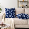 PAVILIA Set of 2 Throw Pillow Covers, Decorative Velvet Square Cushion Cases for Bed Sofa Couch Bedroom Living Room - 2 of 4