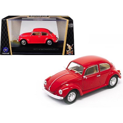 1972 Volkswagen Beetle Red 1/43 Diecast Model Car by Road Signature