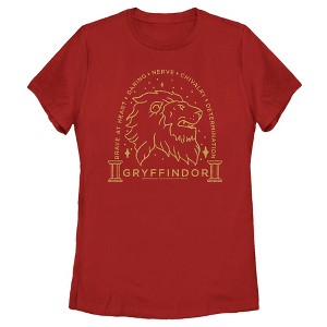 Women's Harry Potter Gryffindor House Emblem T-Shirt - 1 of 4