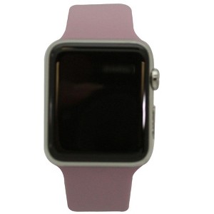 Olivia Pratt Solid Silicone Apple Watch Band Medium to Large Size Wrist M/L only.  Made for 6.5 to 8.5 inch Wrists. - 1 of 4
