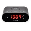 Timex Alarm Clock with Wireless Charging Station - Black (TW300) - 3 of 4