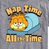 Men's - Garfield - Nap Time All The Time Short Sleeve Graphic T-Shirt - 2 of 4