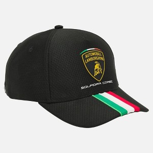 Automobili Lamborghini Squadra Corse Kids Tri-Color Italian Flag Hat - 1 of 4