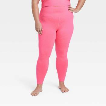 Yoga Pants Plus Size Casual Solid Color Elastic High Rise Pants for Women  Fashion Slim Fit Workout Trendy Womens Pants Flare Lightweight Party  Vacation Beach Pants（Hot Pink,XXL） 