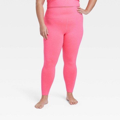 Women's Allover Cozy Ultra High-Rise Leggings - All In Motion™ Heathered  Pink 4X