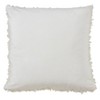 18"x18" Faux Lamb Fur Square Pillow Cover - Saro Lifestyle - image 2 of 3