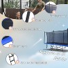 Teamson by Crowntec 15x9FT Black Rectangular Trampoline with Ladder and Enclosure - 4 of 4