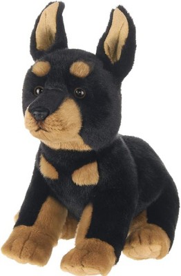 Doberman stuffed shop toy