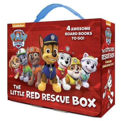 Little Red Rescue Box - by Paw Patrol (Hardcover)