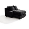 NicBex Sofa Couch,Daybed with Square Armrests and Removable Cushioned Backrests,Upholstered Sofa for Living Room,Office - 4 of 4