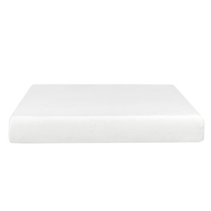 Vynxaria 8-Inch Queen Medium Gel Memory Foam Mattress, Plush, Breathable White Aloe Vera Double Jacquard Cover, CertiPUR-US Certified - 1 of 4