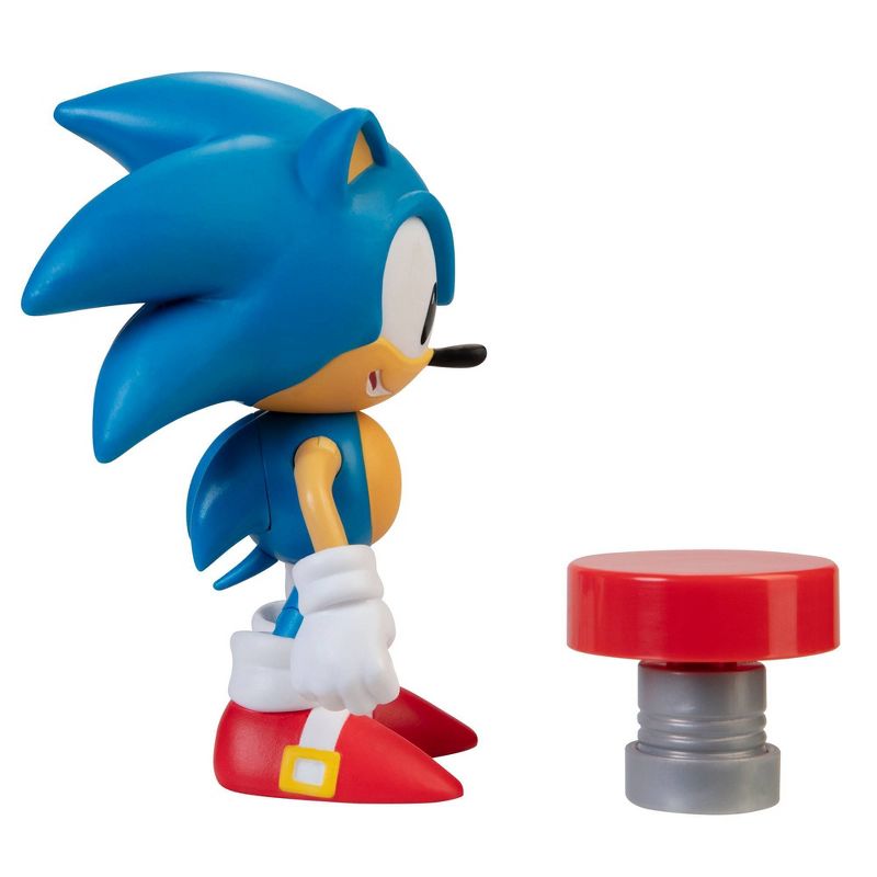Sonic the Hedgehog 4&#34; Figure Classic Sonic with Spring Wave 4, 4 of 10