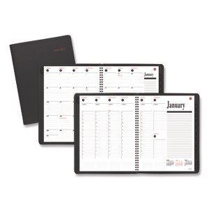 800 Range Weekly/Monthly Appointment Book, 11 x 8.25, Black Cover, 12-Month (Jan to Dec): 2026 - 1 of 4