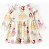 Disney Minnie Mouse Mickey Mouse Baby Girl Dress Christmas Bow Tie Long-Sleeve Dresses  Birthday Gift - 2 of 4