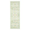 Floral Indoor Floor Rugs: Washable, Non-Slip, Ultra Thin Boho Flower Style for Living Room, Girls' Room, Nursery, Playroom - 2 of 4