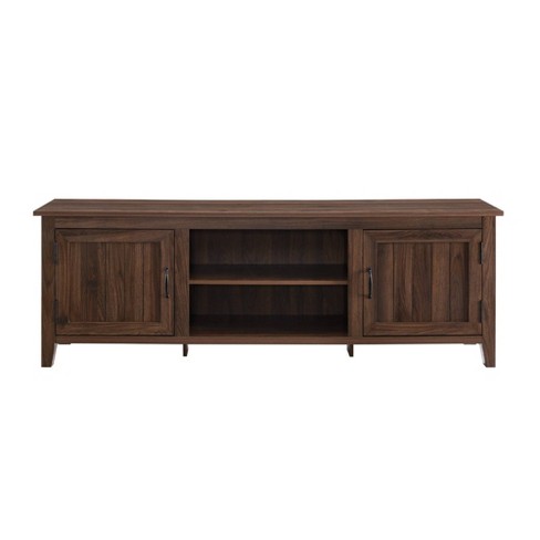 Dark wood on sale entertainment unit