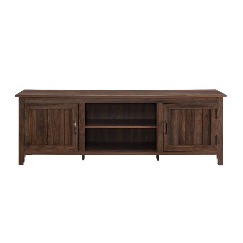 Modern Transitional Wood TV Stand for TVs up to 80" - Saracina Home, 1 of 21